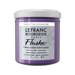 Lefranc & Bourgeois Flashe&reg; Matte Artist's Color, 125mL Dioxazine Violet