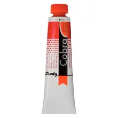 Cobra Study Water Mixable Oil Colour, 40mL 315 Pyrrole Red