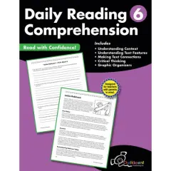 Creative Teaching Press&reg; Daily Reading Comprehension Workbook, Grade 6