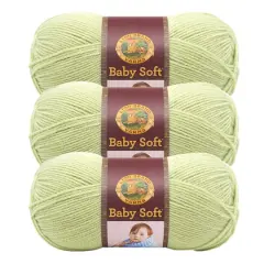 3 Pack Lion Brand&reg; Baby Soft&reg; Yarn Sweet Pea