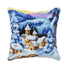 Orchidea Cushion Cross Stitch KitWinter Village