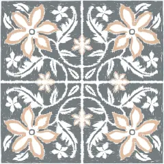 FloorPops Lillium Peel & Stick Floor Tiles, 10ct. Blue