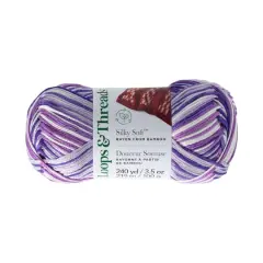 Silky Soft&trade; Multi Yarn by Loops & Threads&reg; Violet