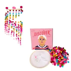 Kids Crafts Discover Like Maria Bead Stair Pom Pom Mobile Craft Kit