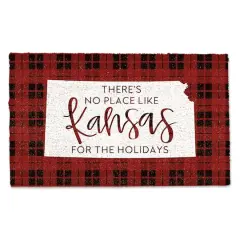 Kansas for the Holidays Doormat