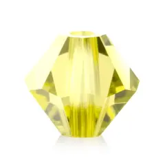 John Bead Preciosa 6mm Czech Crystal Rondelle Beads, 36ct. Jonquil