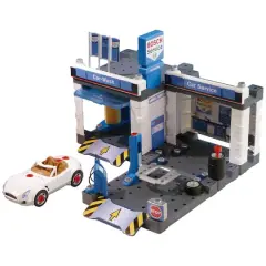 Theo Klein Bosch Car Repair with Car Wash Playset
