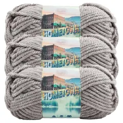 3 Pack Lion Brand&reg; Hometown Yarn Dallas Grey