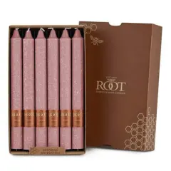 Root Candles 9" Unscented Timberline&trade; Arista&trade; Taper Candles, 12ct. Dusty Rose
