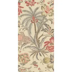 RoomMates Exotic Curiosity Peel & Stick Wallpaper Taupe and Pink