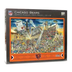 Joe Journeyman NFL 500 Piece Jigsaw Puzzle Chicago Bears