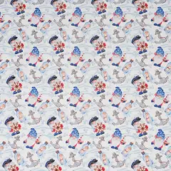 SINGER Nautical Gnomes Cotton Fabric