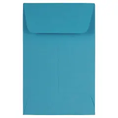 JAM Paper 2.25" x 3.5" Coin Envelopes, 50ct. Blue