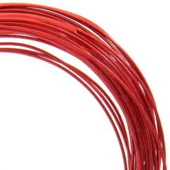John Bead 18 Gauge Aluminum Jewelry Wire, 30ft. Red