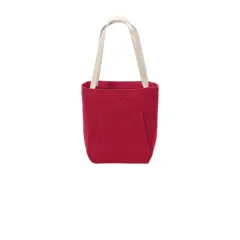 Port & Company&reg; Core Fleece Sweatshirt Tote Red