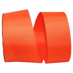 The Ribbon Roll 2.25" x 50yd. Grosgrain Allure Solid Ribbon Orange