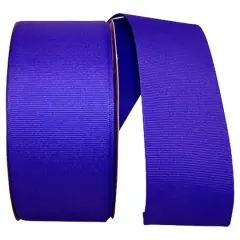 JAM Paper 2.25" Grosgrain Texture Ribbon Royal