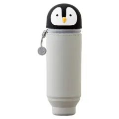 PuniLabo 9" Penguin Stand-Up Pen Case
