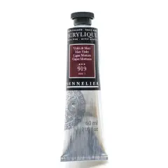 Sennelier Extra Fine Artists' Acrylic Paint, 60mL 919 Mars Violet