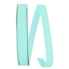 JAM Paper 7/8" x 100yd. Grosgrain Ribbon Aqua