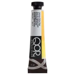 QoR&trade; Watercolor Tube, 11mL Cadmium Yellow Deep