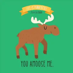 TF Publishing 2024 Puns Wall Calendar