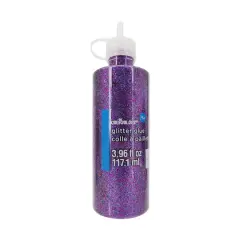 3.96oz. Purple Glitter Glue by Creatology&trade;