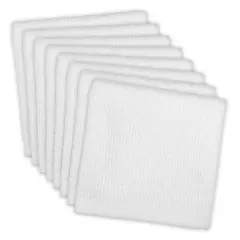 DII&reg; White Barmop Terry Dishcloths, 8ct.