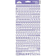 Doodlebug Design Inc.&trade; Alphabet Soup Puffy Stickers Lilac