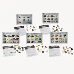 Educational Insights Complete Rock, Mineral & Fossil Set