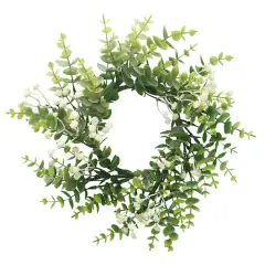 10" Mini White Baby's Breath Wreath by Ashland&reg;