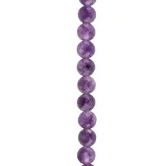 Pink Faceted Amethyst Round Coin Beads, 6mm by Bead Landing&trade;