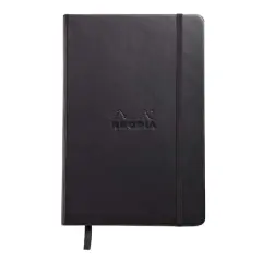 Rhodia&reg; Black Dot Webnotebook, 5.5" x 8.25"