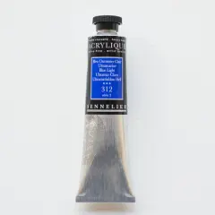 Sennelier Extra Fine Artists' Acrylic Paint, 60mL 312 Ultramarine Blue Light