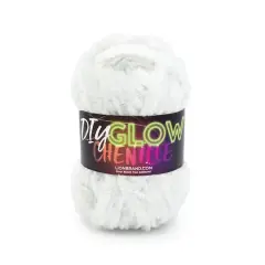 Lion Brand&reg; DIY Glow Chenille Yarn Pearl