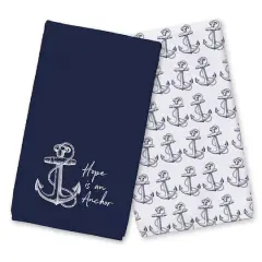 Hope Anchor Hand Towel Set