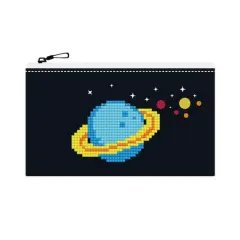 Diamond Dotz&reg; Beginner Black Space Zipper Pouch Diamond Painting Kit