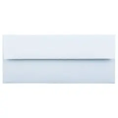 JAM Paper #10 Business Parchment Envelopes, 50ct. Blue