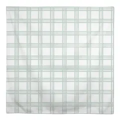 Lucky Green Plaid Tablecloth 58" x 58" Tablecloth