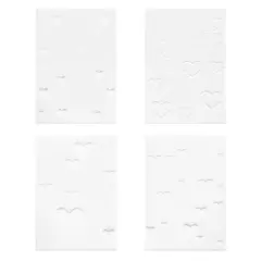 4" x 6" Heart Print Layering Stencil Set by Recollections&trade;