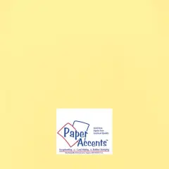 PA Paper&trade; Accents Smooth 12"x 12" Heavyweight Cardstock, 25 Sheets Wildflower Honey