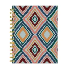 TF Publishing Ikat Boho Chic Spiral Lined Journal