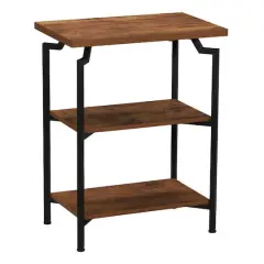 Household Essentials 30" Crown Bookshelf Brown