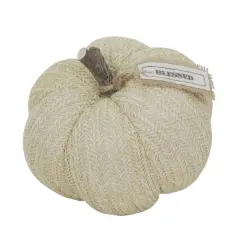 7" Natural Fabric Pumpkin by Ashland&reg;
