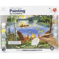 Royal & Langnickel&reg; Lakeside Retreat Paint By Number Kit