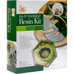 Mod Podge&reg; Green & Gold Do-It-Yourself Hexagon Coaster Kit
