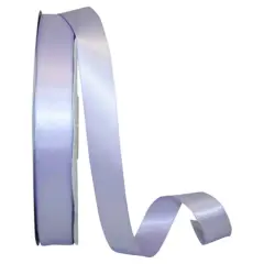 JAM Paper 7/8" x 100yd. Double Face Satin Ribbon Iris