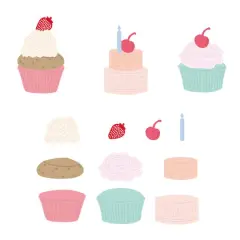Cakes & Cupcakes Layering Die Set by Recollections&trade;
