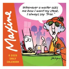 TF Publishing 2025 Maxine Daily Desktop Calendar