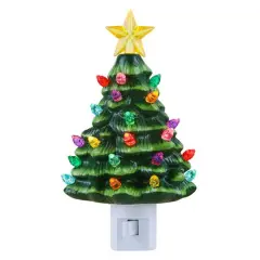 Green Nostalgic Tree Nightlight